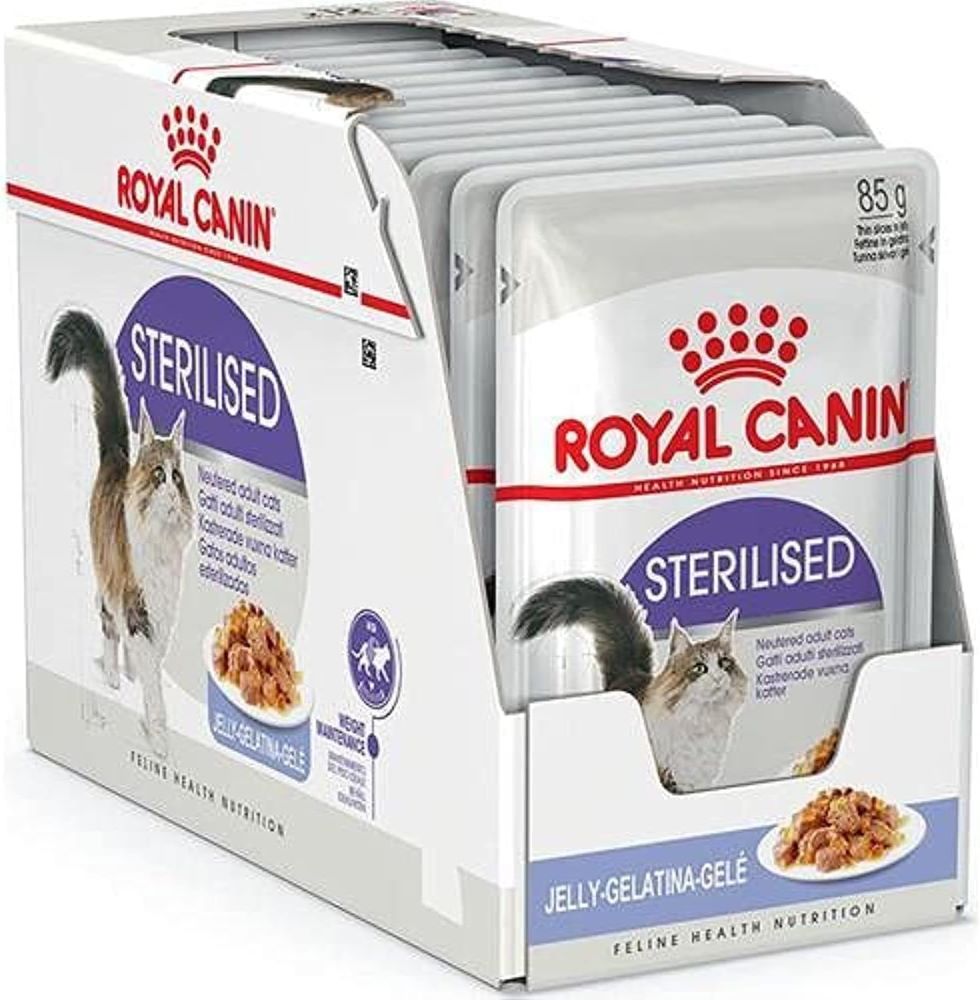 Royal Canin Sterilised37 in Gelatina 12x85gr Royal Canin Sterilised37 in Gelatina 12x85gr